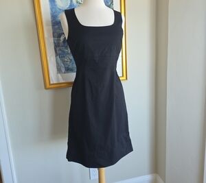 💙Old Navy Cotton Stretch Black Dress